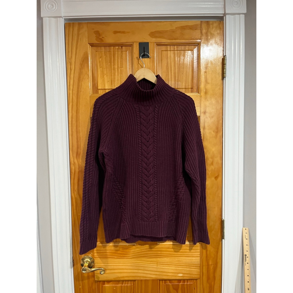 Lululemon Bring The Cozy Chunky Cable Knit Warm Holiday Sweater Women